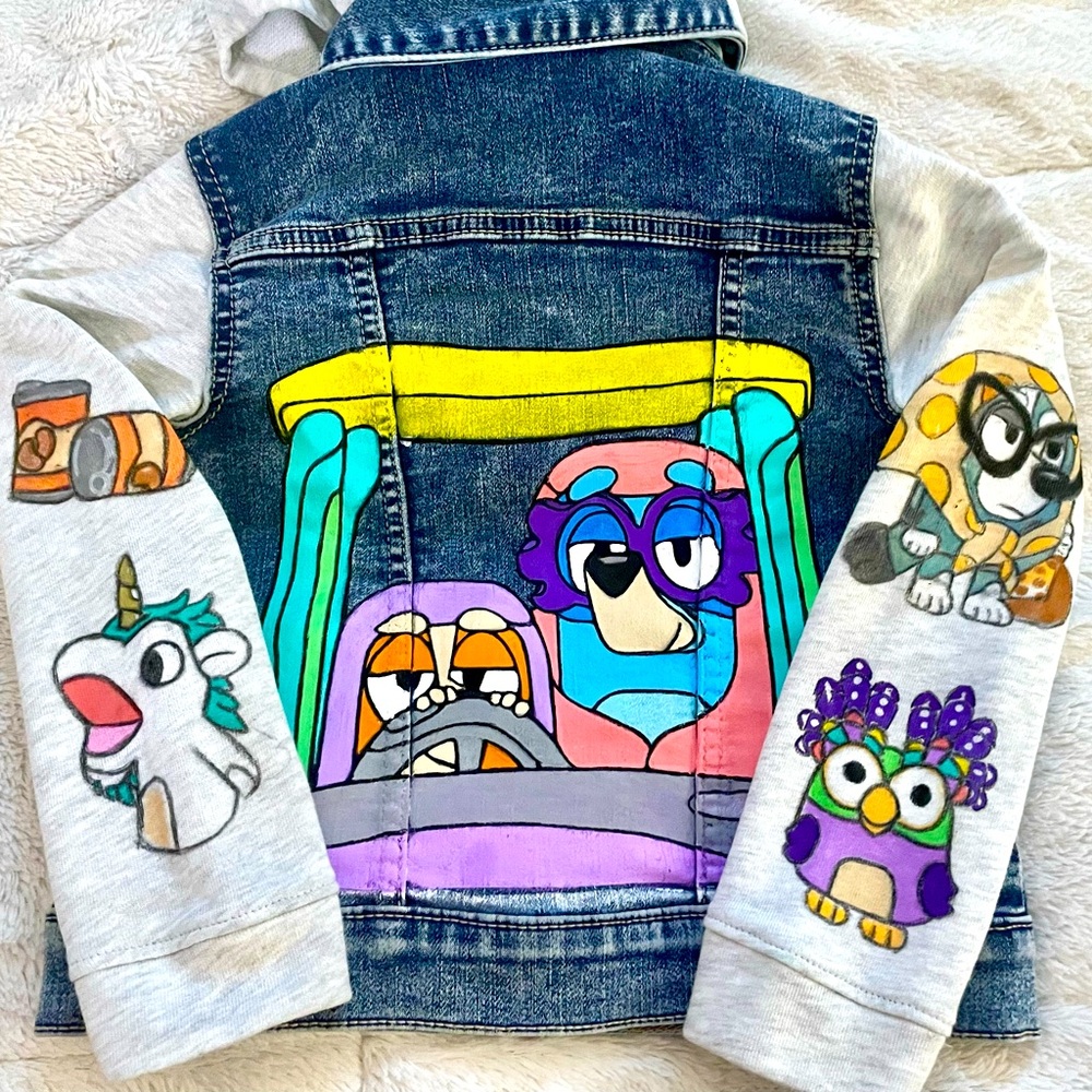 Kids bluey jacket